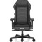 DXRacer 1238S Master Series Gaming Chair, Microfiber Leather, 4D Armrests, Multi-functional Tilt, 3" Casters, High Density Mold Shaping Foam, 220lbs Recommended Weight, Black | DMC-I238S-N-N1-A3