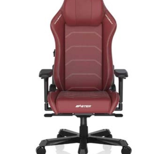 DXRacer 1238S Master Series Gaming Chair, Microfiber Leather, 4D Armrests, Multi-functional Tilt, 3" Casters, High Density Mold Shaping Foam, 220lbs Recommended Weight, Red | DMC-I238S-R-A3