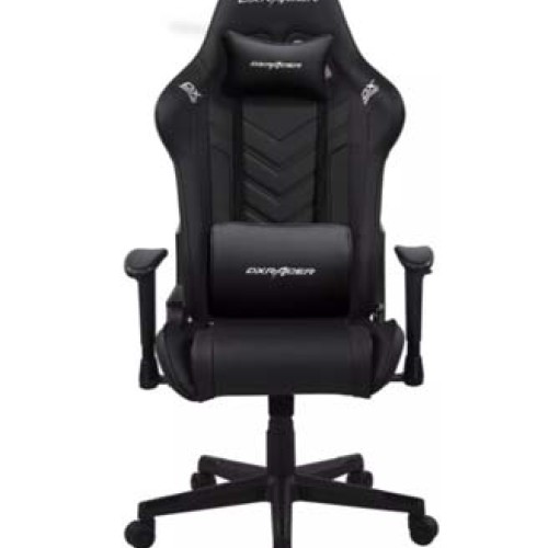 DXRacer Prince Series P132 Gaming Chair, 1D Armrests with Soft Surface, Black | GC-P132-N-F2-158