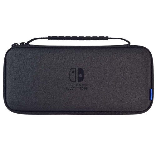 HORI Tough Pouch Plus For Nintendo Switch / Nintendo Switch Oled Model Blue X Black
