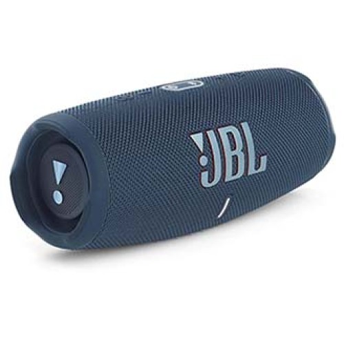 JBL Charge 5 Portable Speaker, Built-In Powerbank, Powerful JBL Pro Sound, Dual Bass Radiators, 20H of Battery, IP67 Waterproof And Dustproof, Wireless Streaming, Dual Connect - Blue, JBLCHARGE5BLU