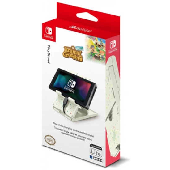 HORI Nintendo Play Stand (Animal Crossing) Compact Adjustable Gaming Stand- Officially Licensed - Nintendo Switch HORI Nintendo Play Stand (Animal Crossing) Compact Adjustable Gaming Stand- Officially Licensed - Nintendo Switch