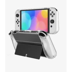 JETech Protective Case for Nintendo Switch (OLED Model) 7-Inch 2021 Release, Grip Cover with Shock-Absorption and Anti-Scratch Design, HD Clear JETech Protective Case for Nintendo Switch (OLED Model) 7-Inch 2021 Release, Grip Cover with Shock-Absorption and Anti-Scratch Design, HD Clear