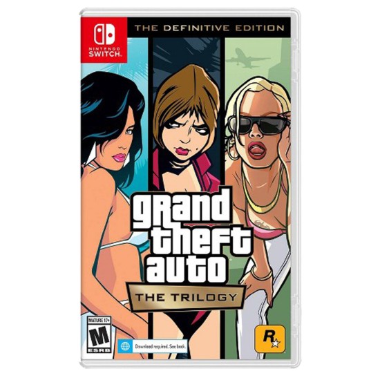 Grand Theft Auto: Trilogy - The Definitive Edition - Nintendo Switch Grand Theft Auto: Trilogy - The Definitive Edition - Nintendo Switch