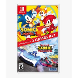 Sonic Mania + Team Sonic Racing Double Pack Sega - Nintendo Switch Sonic Mania + Team Sonic Racing Double Pack Sega - Nintendo Switch