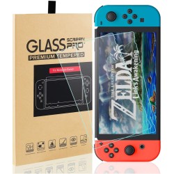 Screen Protector Tempered Glass Premium HD Clear 1 Pcs Switch Anti-Scratch Screen Protector for Nintendo Switch Screen Protector Tempered Glass Premium HD Clear 1 Pcs Switch Anti-Scratch Screen Protector for Nintendo Switch