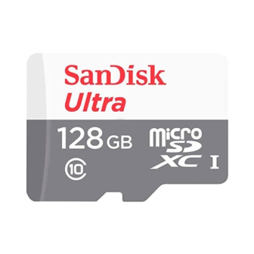 SanDisk Ultra microSDXC 128GB 100MB/s SDSQUNR 128G GN6MN, Grey, SDSQUNS 128G GN6MN, Grey
