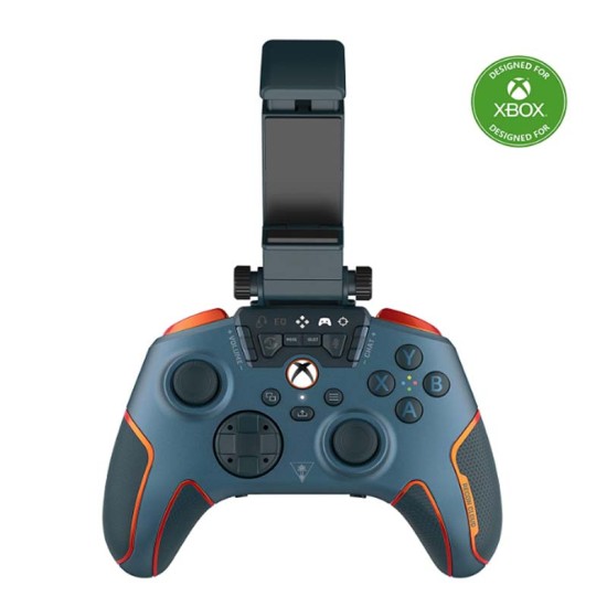 Turtle Beach Recon Cloud Wired Gaming Controller with Bluetooth for Xbox Series X|S, Xbox One, Windows, Android Mobile Devices – Remappable Buttons, Audio Enhancements, Superhuman Hearing – Blue Magma Turtle Beach Recon Cloud Wired Gaming Controller with Bluetooth for Xbox Series X|S, Xbox One, Windows, Android Mobile Devices – Remappable Buttons, Audio Enhancements, Superhuman Hearing – Blue Magma