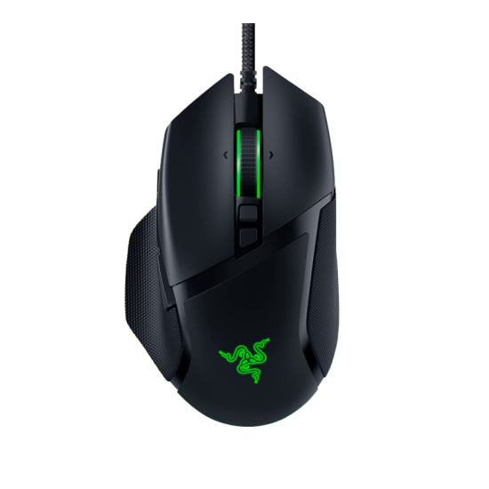 Razer Basilisk V3 Customizable Ergonomic Gaming Mouse: Fastest Mouse Switch - Chroma RGB Lighting 26K DPI Optical Sensor 11 Programmable Buttons HyperScroll Tilt Wheel Classic Black
