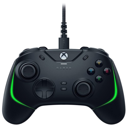 Razer Wolverine V2 Chroma Wired Gaming Controller for Xbox Series X|S, Xbox One, PC: RGB Lighting - Remappable Buttons & Triggers - Mecha-Tactile Action Buttons & D-Pad - Trigger Stop-Switches - Black