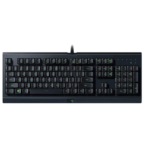 Razer Cynosa Lite Gaming Keyboard: Customizable Single Zone Chroma RGB Lighting, Spill-Resistant Design, Programmable Macro Functionality- Black