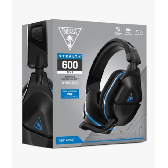 Turtle Beach Stealth 600 Gen 2 Wireless Gaming Headset for PlayStation 5 and PlayStation 4, Black (Used)