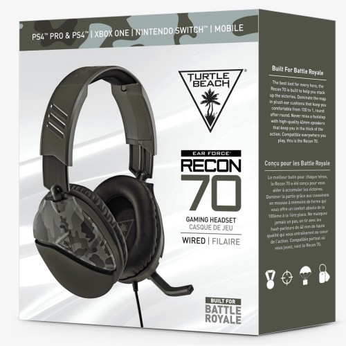 Turtle Beach Recon 70 Green Camo Headset