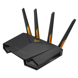 ASUS TUF Gaming AX3000 Dual Band WiFi 6 Extendable Gaming Router, Gaming Port, Mobile Game Mode, Port Forwarding, Subscription-free Network Security, Instant Guard, Built-in VPN, AiMesh Compatible (Used)