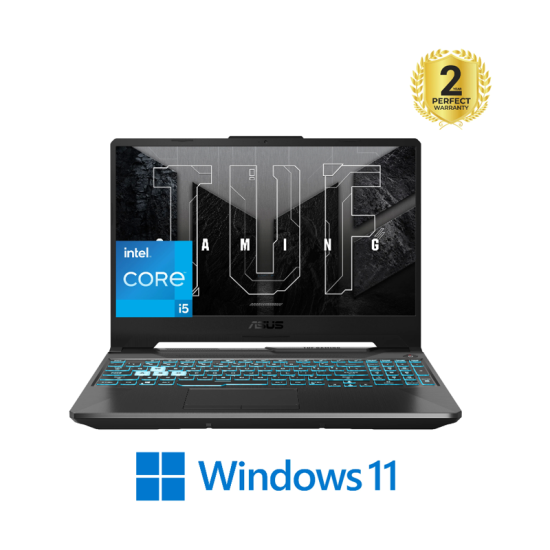 Asus TUF Gaming F15 FX506HF-HN001W Intel Core I5-11400H 512GB SSD 8GB Ram Nvidia GeForce RTX 2050 4GB 15.6'' Inch FHD Win.11
