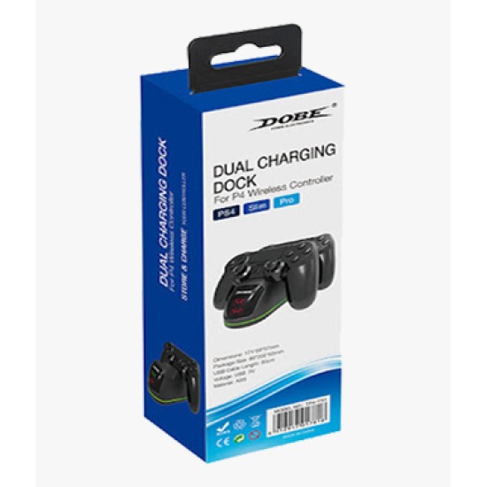 Dobe Dual Charging Dock PS4 Controller Dobe Dual Charging Dock PS4 Controller