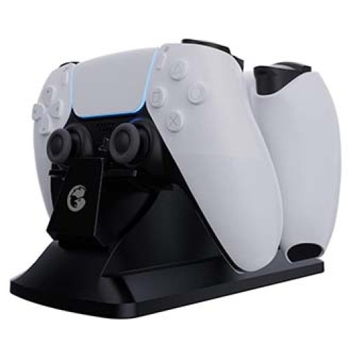 Gamesir Dual Controller Charging Station With Led Indicator, Quick Charging Cable Power Dock For Ps5 Game Controller