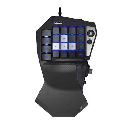 HORI Tactical Assault Commander (TAC) Mechanical Keypad for PlayStation®5, PlayStation®4, and PC  - PC-Style Keypad for FPS, MMO, and more - Officially Licensed by Sony