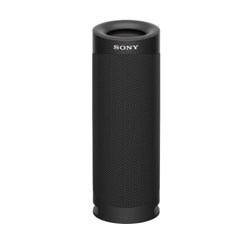 Sony SRS-XB23 Wireless Extra Bass Bluetooth Speaker with 12 Hours Battery Life, Party Connect, Waterproof, Dustproof, Rustproof, Mic, Loud Audio for Phone Calls (Black), Compact
