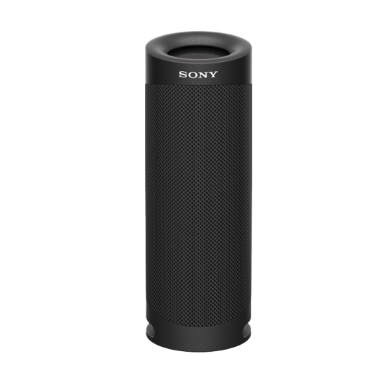 Sony SRS-XB23 Wireless Extra Bass Bluetooth Speaker with 12 Hours Battery Life, Party Connect, Waterproof, Dustproof, Rustproof, Mic, Loud Audio for Phone Calls (Black), Compact