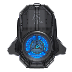 REDMAGIC Phone Cooler, Phone Radiator with Dual Fans and Semiconductors, Cell Phone Radiator with RGB Lights and App Control Compatible 7 Gaming Phone(Designed only 7) Black - Open Sealed