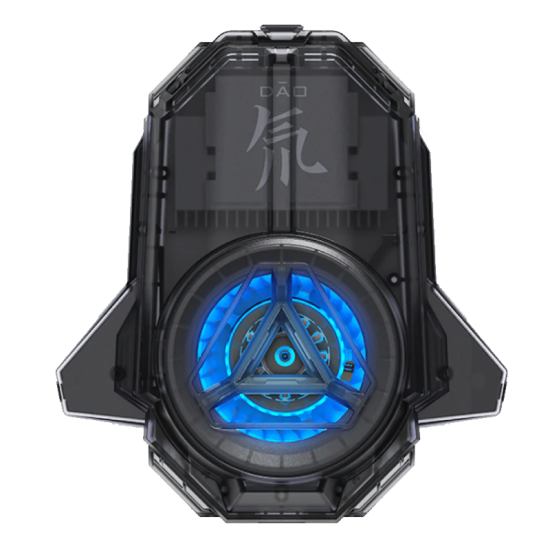 REDMAGIC Phone Cooler, Phone Radiator with Dual Fans and Semiconductors, Cell Phone Radiator with RGB Lights and App Control Compatible 7 Gaming Phone(Designed only 7) Black - Open Sealed