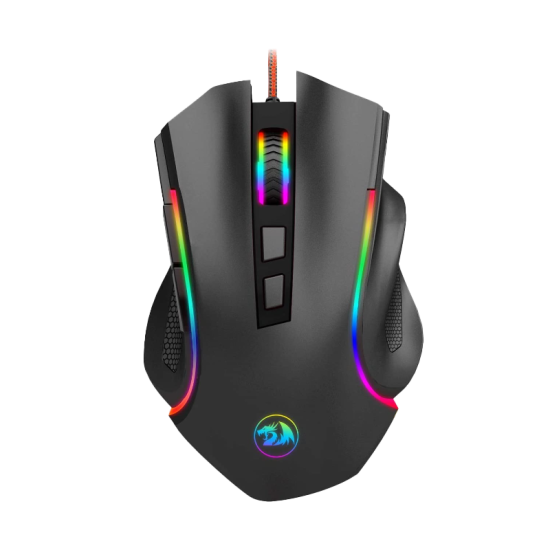 Redragon M602 NEMEANLION 3000 DPI USB Gaming Mouse for PC, 7 Buttons, 7 Color LED Backlighting
