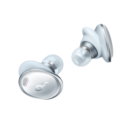 Soundcore by Anker Liberty 3 Pro Noise Cancelling Earbuds, True Wireless Earbuds with ACAA 2.0, HearID ANC, Fusion Comfort, Hi-Res Audio Wireless, 6 Mics for Calls, 32H Playtime Fog Gray