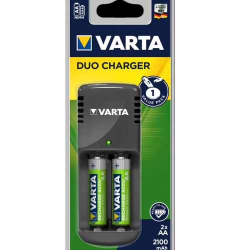Varta Duo Charger + 2 AA 2100 mAh