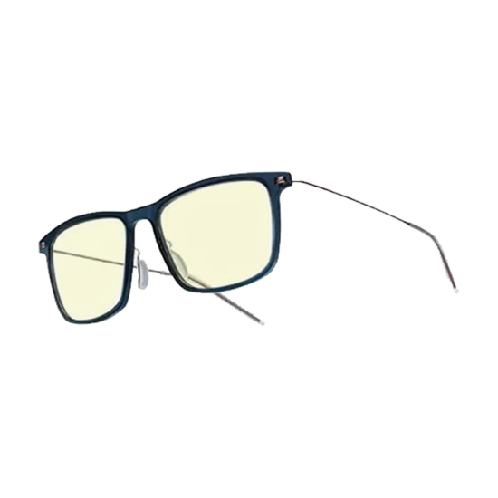 Xiaomi Mijia Mi Computer Glasses Pro 50% Anti-blue Pro Goggles 16g Square Anti-UV Glass Computer Game Driving Eyewear -Dark Blue