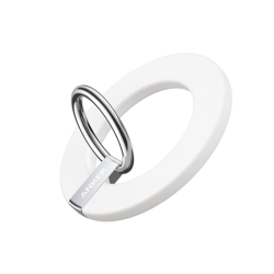 Anker Magnetic Phone Grip,MagGo,610 Magnetic Phone Ring Holder,Adjustable Kickst&,Only for iPhone 13,13 Pro,13 Mini,13 Pro Max,12,12 Pro,12 Mini,12 Pro Max,White - 18 Months Local Warranty