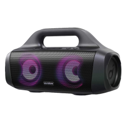 Anker Soundcore Select Pro, Outdoor Bluetooth Speaker with BassUp Technology, IPX7 Waterproof, 16H Playtime, App, LED Lights, Built-in Handle, Portable Bluetooth Speaker for Outdoors, Camping