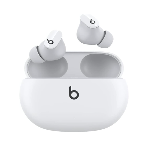 beats Studio Buds True Wireless Noise Cancelling Earphones Active Noise Cancelling IPX4 rating, Sweat Resistant Earbuds Compatible with Apple & Android Class 1 Bluetooth, Built in Microphone White