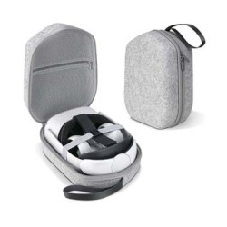 Oculus Quest 2 Case Hard Carrying Case for Oculus Quest 2/Elite Version VR Gaming Headset and Touch Controllers Accessories, Suitable for Travel and Home Storage.
