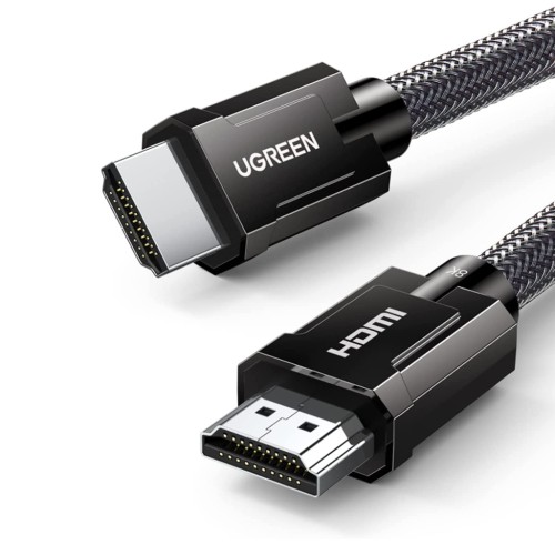 UGREEN HDMI Cable 8K 2M HDMI 2.1 Cable 48Gbps Ultra HD High Speed 8K@60Hz HDMI to HDMI Wire Nylon Braided HDMI Cord Support Dynamic HDR eARC Compatible with UHD TV PS5 Xbox One Switch MacBook Pro 2021