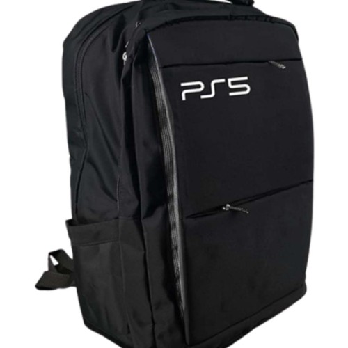 Back Pack For PS5 Game Console Storage - Black