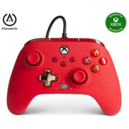 PowerA Enhanced Wired Controller for Xbox Series X Red (Used)