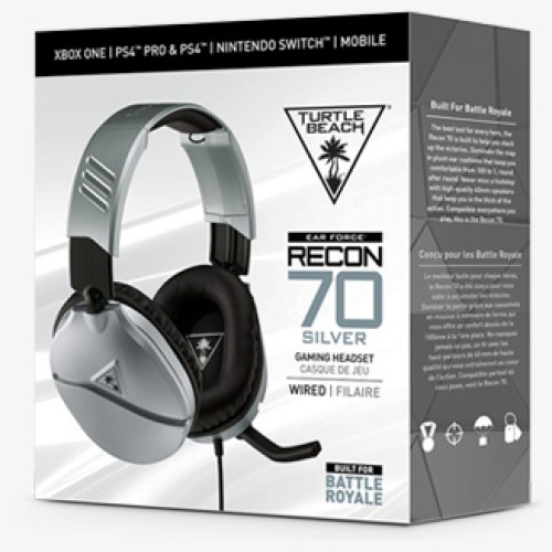 Turtle Beach  Recon 70 Silver Headset