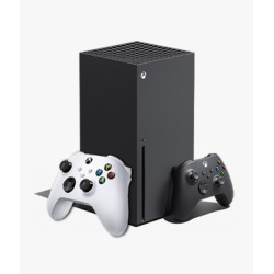 XBOX Series X - Black With Wireless White Controller