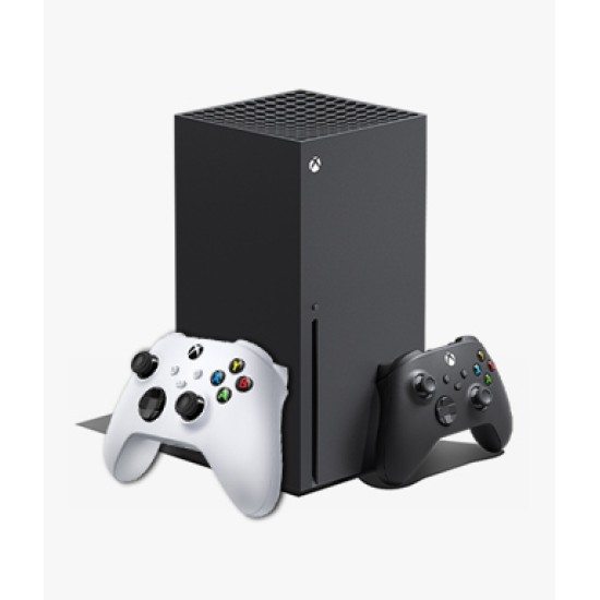XBOX Series X - Black With Wireless White Controller