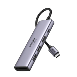 Ugreen 6 in 1 USB C Hub (70411B) Ugreen 6 in 1 USB C Hub (70411B)