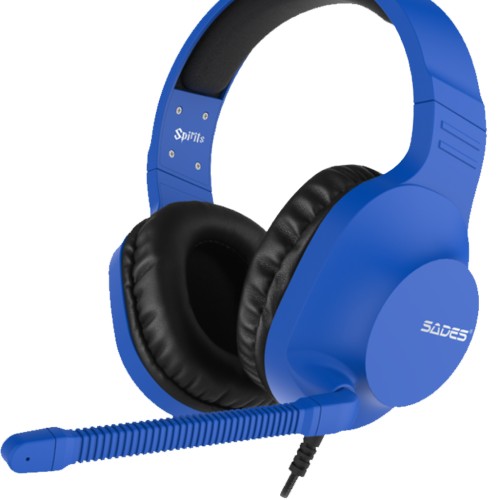 SADES Gaming Headset-Spirits (SA-721) -Blue
