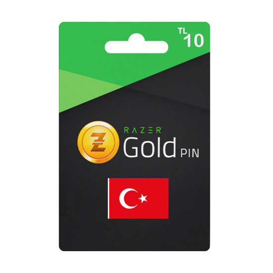 Razer Gold Gift Card 10 TL - Turkey (TRY)
