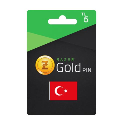 Razer Gold Gift Card 5 TL - Turkey (TRY)
