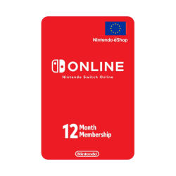 Nintendo Switch Online 12 Month Membership Europe Nintendo Switch Online 12 Month Membership Europe