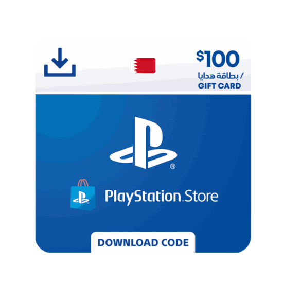 PlayStation Network Gift Card 100 USD - PSN Bahrain