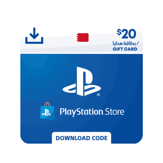 PlayStation Network Gift Card 20 USD - PSN Bahrain