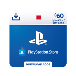 PlayStation Network Gift Card 60 USD - PSN Bahrain