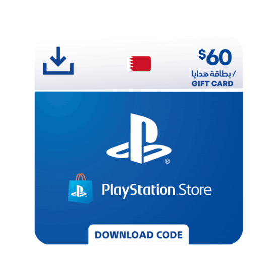 PlayStation Network Gift Card 60 USD - PSN Bahrain