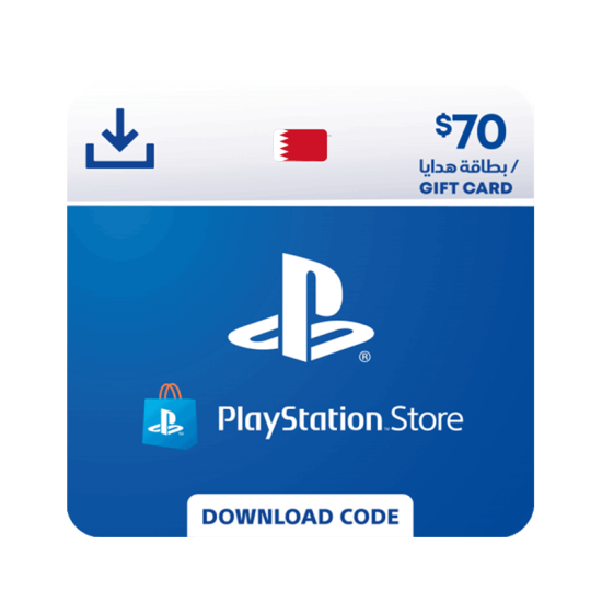 PlayStation Network Gift Card 70 USD - PSN Bahrain